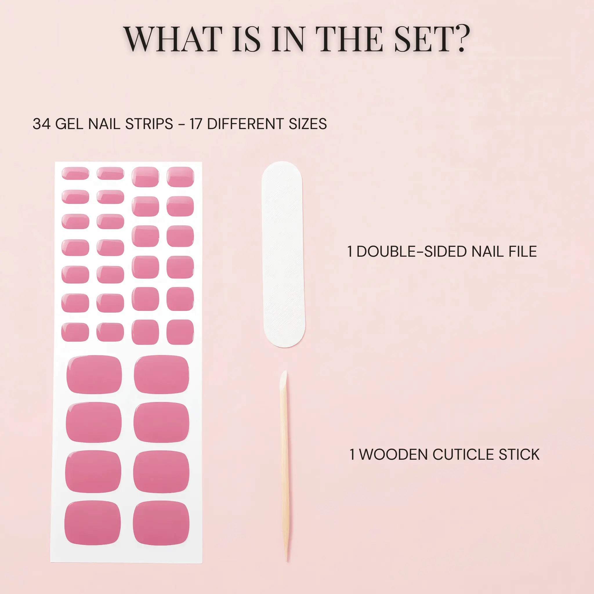 UV-free gel pedicure strips Gleamr