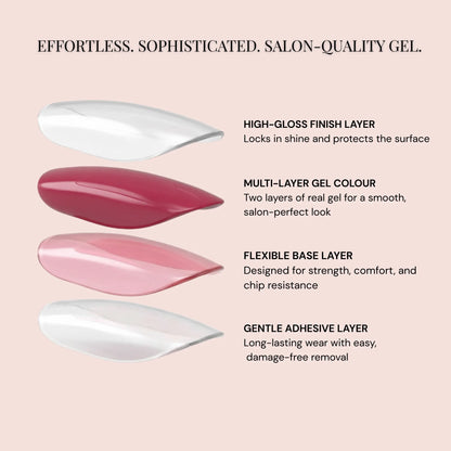 UV-free gel pedicure strips Gleamr